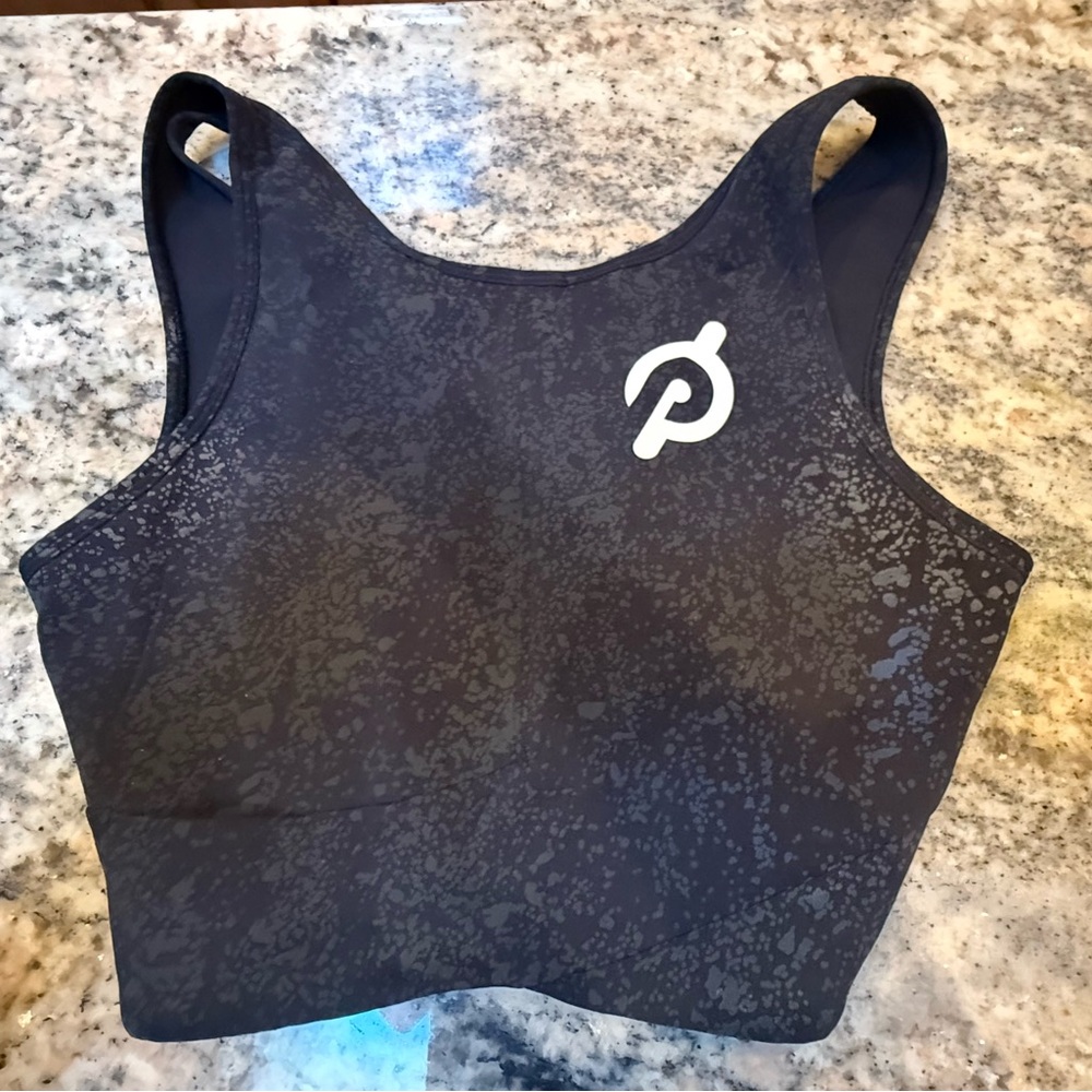 Lululemon X Peloton Energetic cropped top/ sports bra. Size small. NWOT - Picture 3 of 11